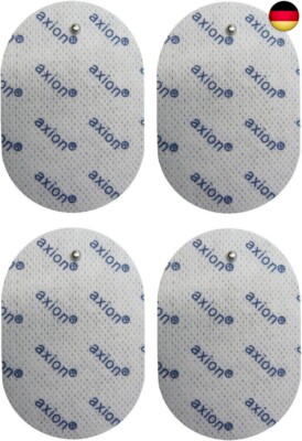 4er Set ovale Elektroden-Pads - kompatibel mit EMS- & TENS-Geräten von 