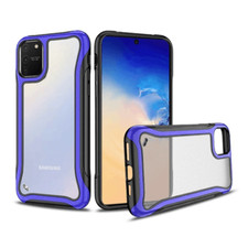 Per Samsung S10 LITE (2020) 6,7" Tri Shield Custodia TPU Rigida Gommata BLU