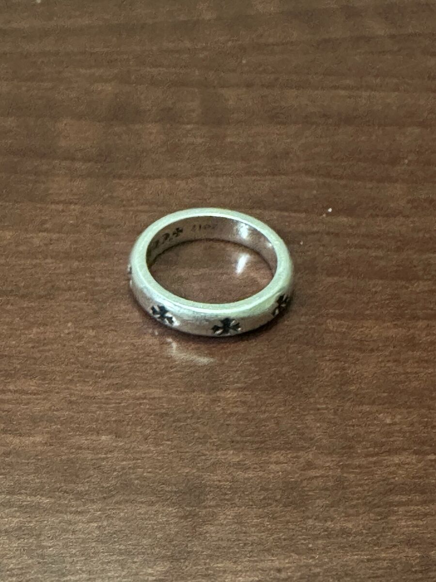 Chrome Hearts 925 silver round cross ring Size 9 | eBay Chrome Hearts 925 silver round cross ring Size 9 | eBay