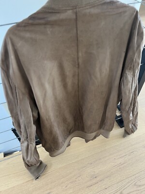 giorgio brato leather bomber jacket size 52 New with tags | eBay