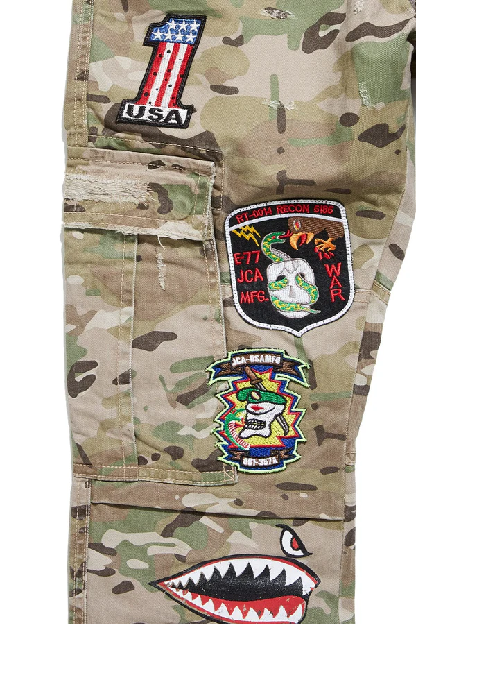 J. CRAIG XAVIER - WAR ANGEL CARGO PANTS (VINTAGE WARHAWK J. CRAIG XAVIER - WAR ANGEL CARGO PANTS (VINTAGE WARHAWK
