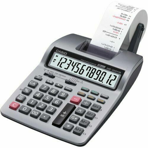 Casio Inc HR-100TM mini desktop printing Calculator NEW - Picture 1 of 1