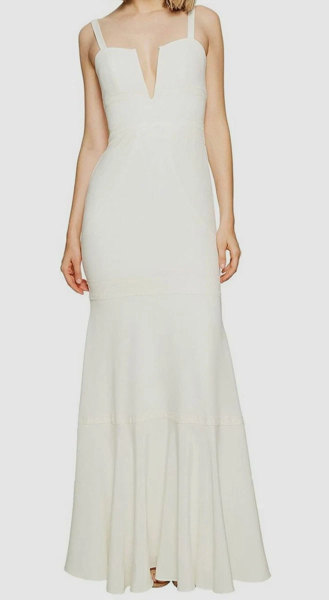 Nicole miller white dress top