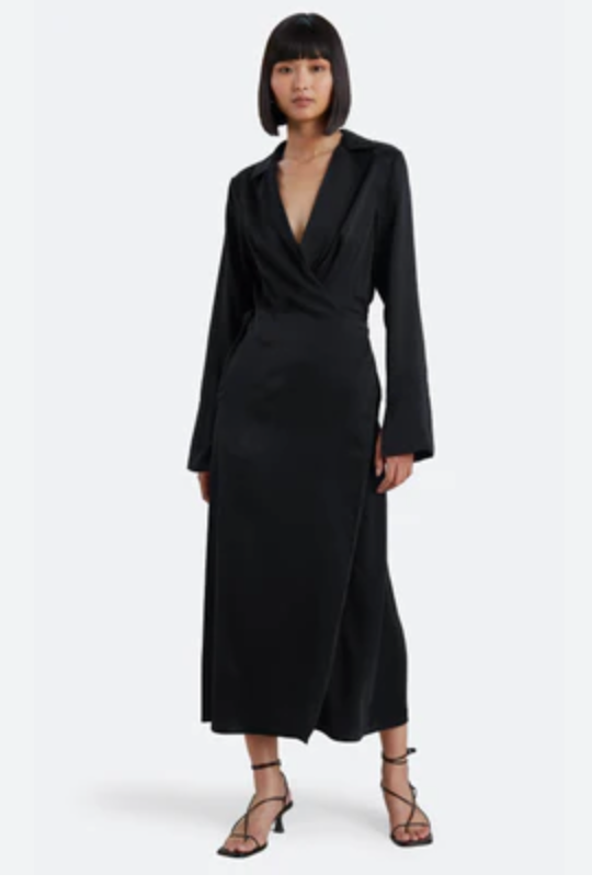 bec & bridge black dress Bec and Bridge Diamond Days Maxi Dress Black