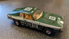 Vintage 1:36 CORGI 318 JAGUAR XJS TWR TOURING CAR #12 Green - Loose