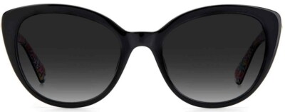 Kate Spade Amberlee/S 0807/WJ Black/Gray Polarized Cat-Eye 