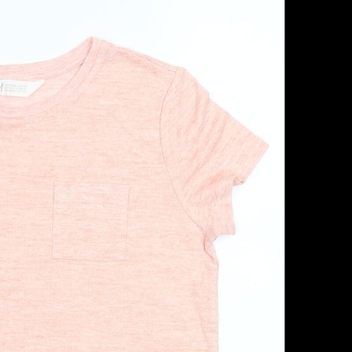 H&M Girls Gold Viscose blend T-Shirt Size 10-11 Years - Picture 4 of 12