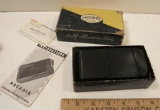 AS IS VINTAGE ARCADIA COMMANDER 35MM FILM STRIP VIEW SELF ILLUMINATING ORIG BOX
