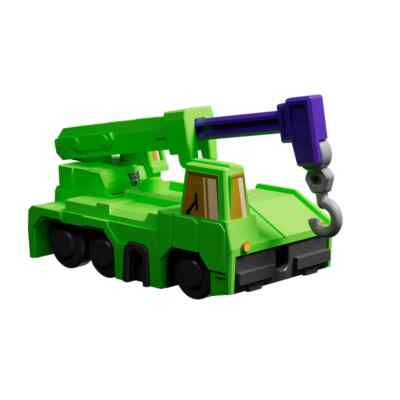 Blokees Transformers Defender Version 2 Hook Vehicle Mode Figure Model Kit