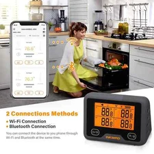 Inkbird Wi-Fi & Bluetooth Grill Thermometer IBBQ-4BW