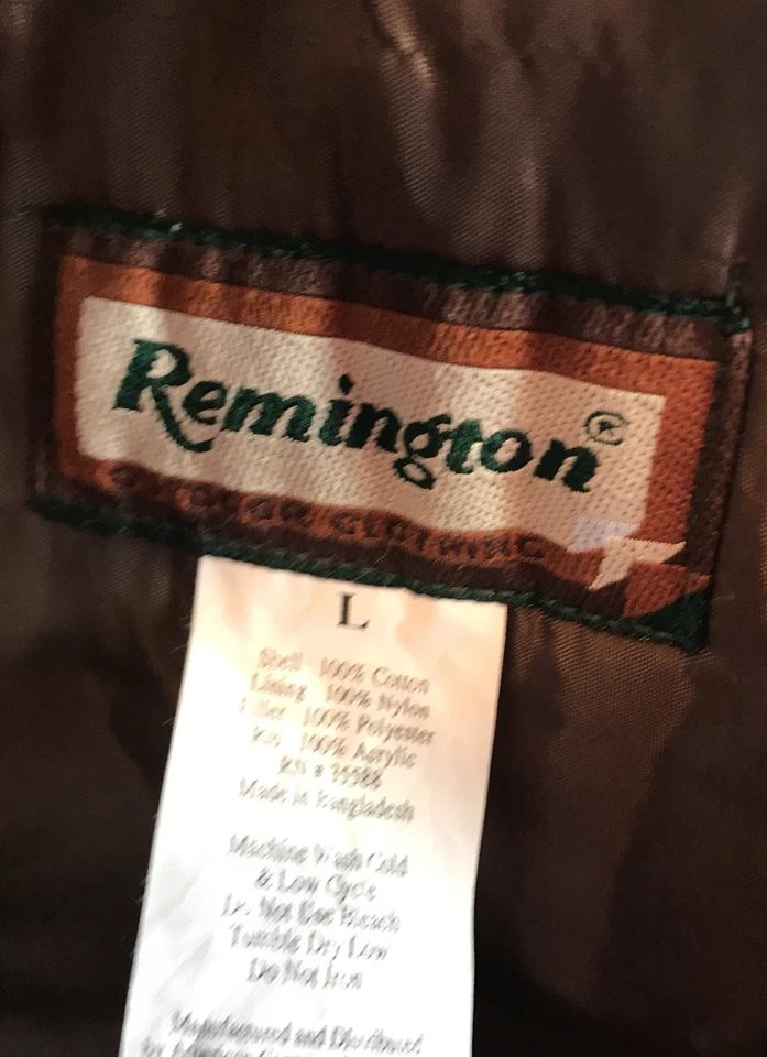 Remington camouflage insulated BiB Overalls Mens Lg NWT W/ Front & Leg Zipper - Image 3 of 4