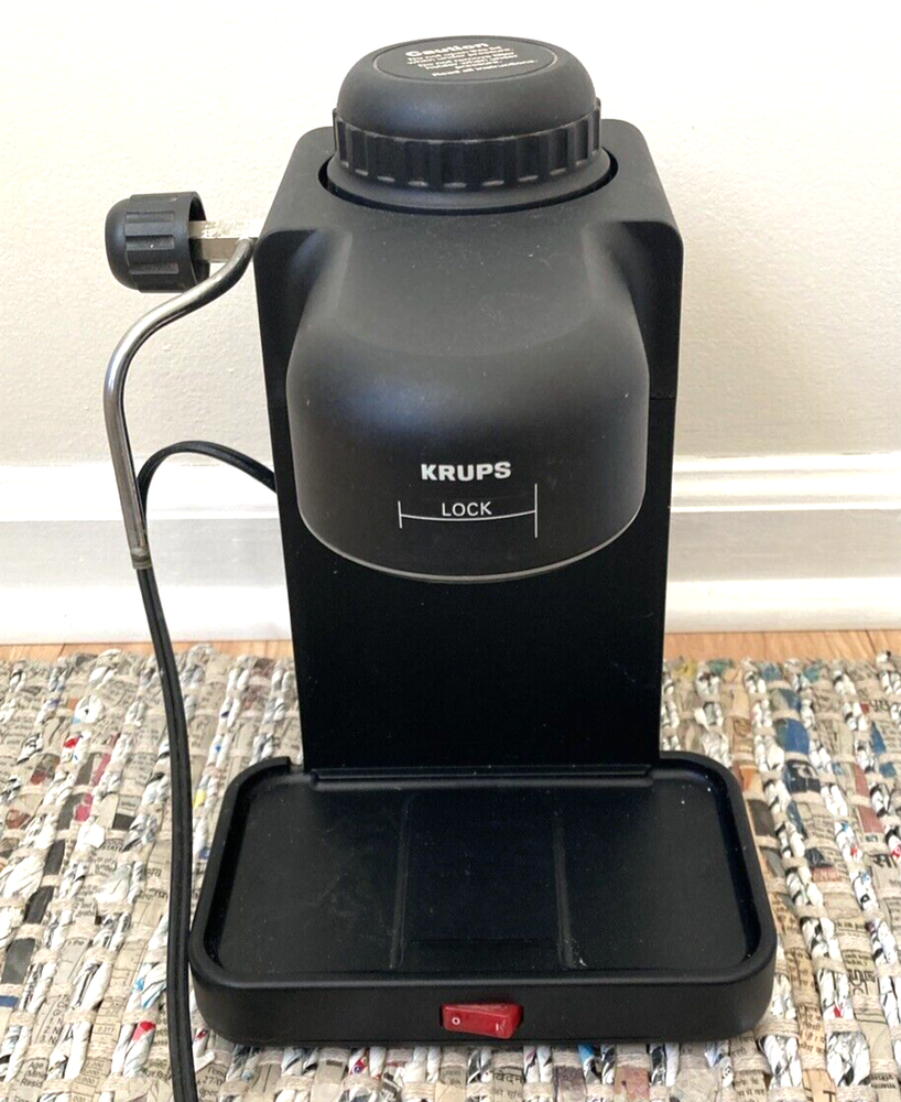 KRUPS 963A Mini 4Cup Espresso Machine Coffee Maker for PARTS or REPAIR