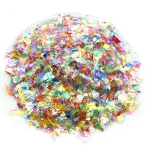 10g Holographic Nail Decoration Flakes Glitter DIY Nail Art 3D - Set A - Picture 12 of 12