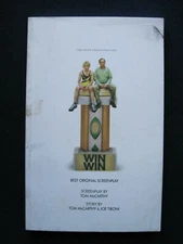 WIN WIN - OSCAR CONSIDERATION SCRIPT - PB, First Appearance in Book Form, 1st Ed