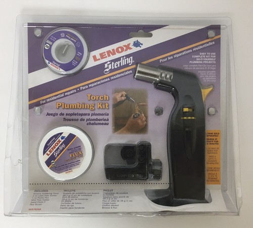 LENOX STERLING TORCH PLUMBING KIT FOR RESIDENTIAL REPAIRS MODEL WS78200
