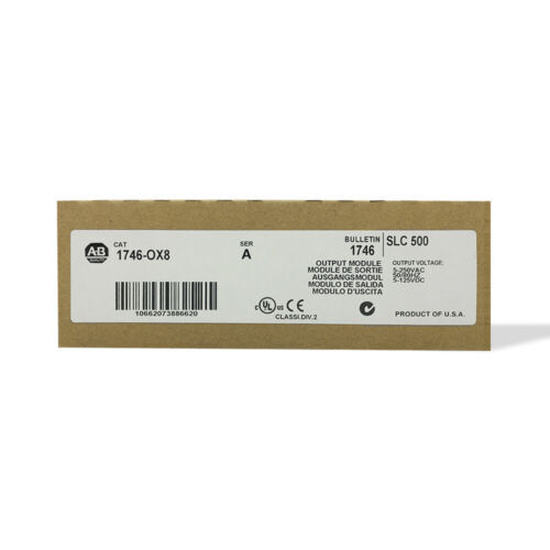 NEW Allen Bradley 1746-OX8 SER A SLC 500 8 Point Digital Output Module 1746OX8 - Bild 2 von 5