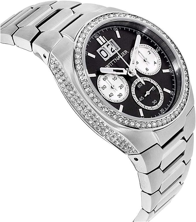 Wittnauer WN3049 Men's Brody Gunmetal Dial Steel Bracelet