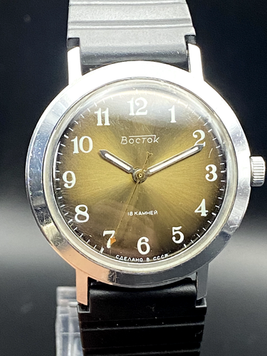 🚩 VOSTOK 2209 USSR Vintage Watch | Soviet Men's Mechanical Wristwatch Wostok - Picture 3 of 8