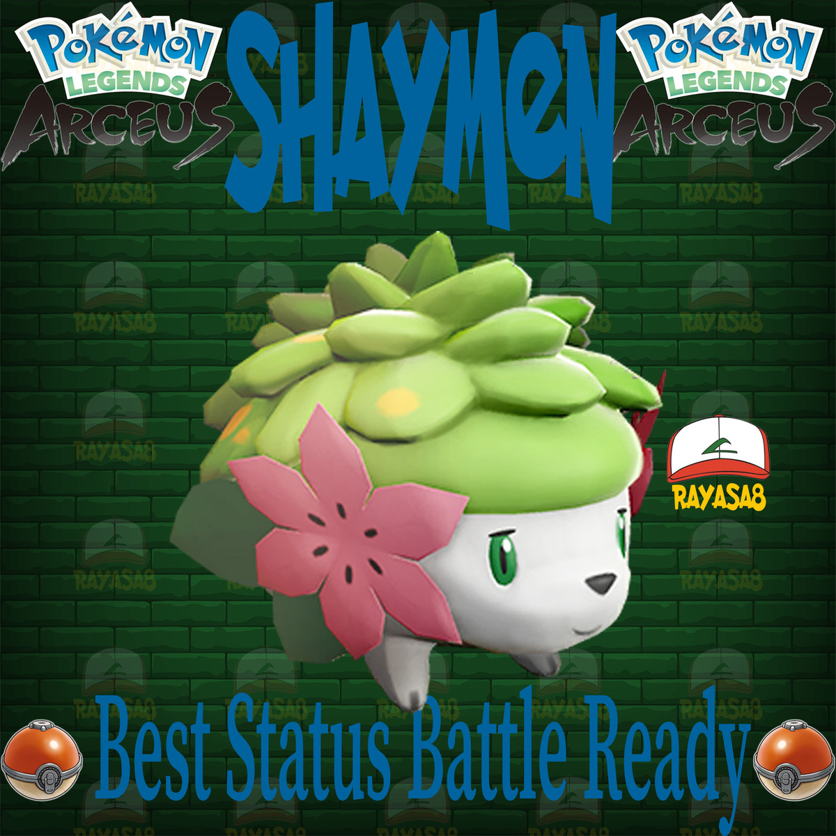 🌟Shaymin Best Stats Pokemon Legends Arceus🌟