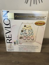 Revlon PERFECT REFLECTIONS RV254 Hot Roller UltraSetter Hair Curlers W/Clips NIB