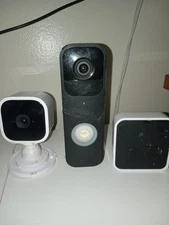Blink Security Bundle: Blink Mini Camera, Video Doorbell & Sync Module
