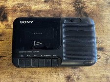 Sony TCM-818 Cassette Recorder Player Portable Tape Deck AC Tested