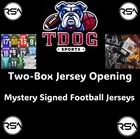 Pittsburgh Steelers- 2 Item Autographed Football Jersey Opening RSA