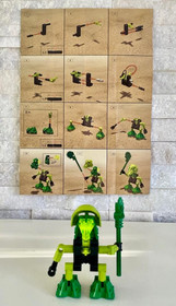 Bionicle Turaga Elders Set of 6:  8540 - 8545 w/Poster Instructions.  Complete .