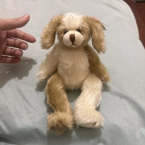 Vintage TY 1993 Attic Treasures Beanie Baby - SCRUFFY - Poseable Joints 9"
