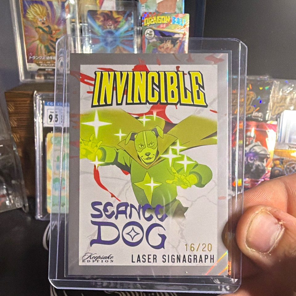 Invincible 2026 Keepsake Edition Seance Dog #333 Laser Signagraph Auto ...