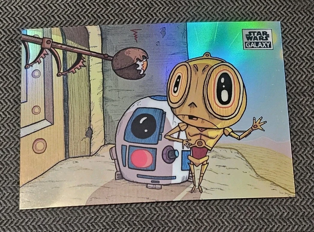 25+ Topps Galaxy Star Wars Collectable Trading Cards for sale