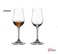 NIOB Riedel Vinum Cognac Hennessy Crystal Glasses 2-PACK | 6.125 oz | 446/71