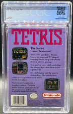 Tetris Nintendo NES Oval SOQ Factory Sealed Brand New CGC 9.4 A+ Graded