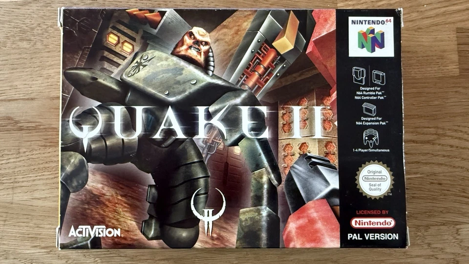 Quake II (English) - Nintendo 64 - N64 - OVP - CIB - Bild 3 von 4