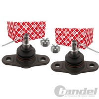 2X Febi Bilstein Traggelenke Vorne Beidseitig Passend FÜR Hyundai Accent Kia