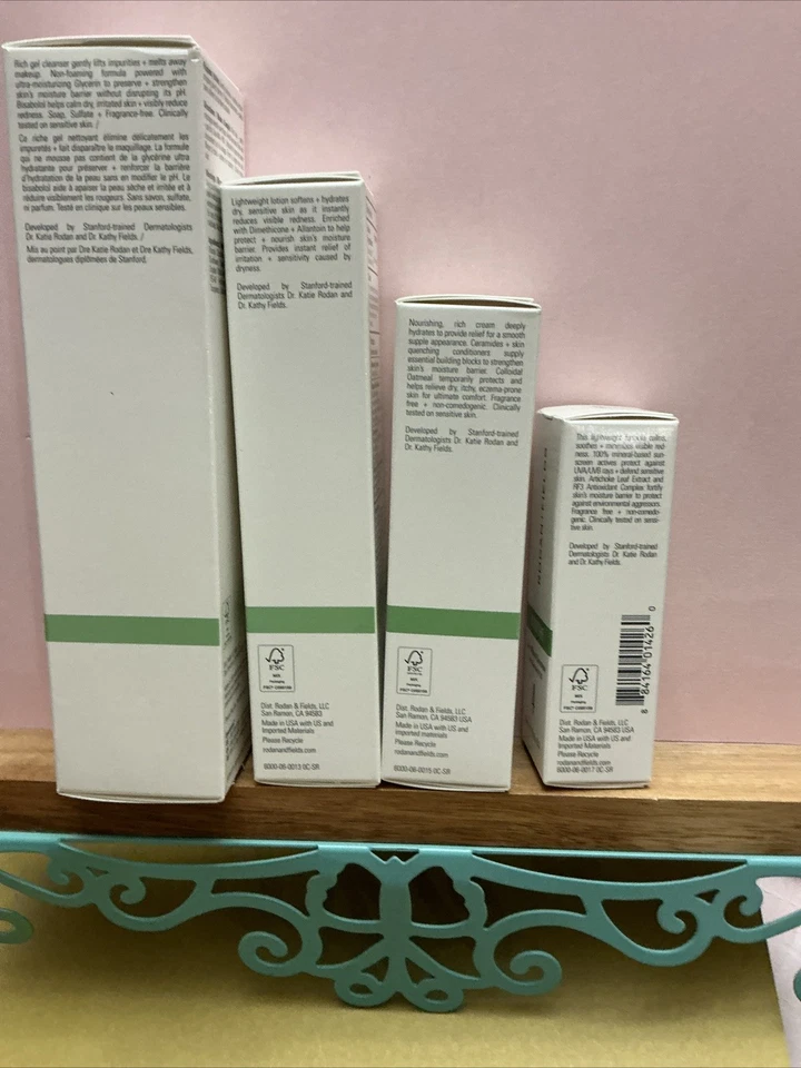 Rodan + and Fields Soothe Regimen NIB Sealed 4 Piece Set EXP. Dates 12/26-10/27 - Image 2 of 4