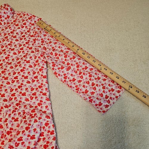 NWT Tuckernuck Hyacinth House Red Pink Floral Mini Shirt Dress Size Small - Picture 11 of 15