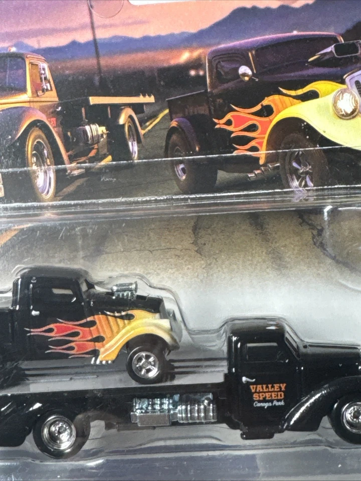 Hotwheels 1/64 🇫🇷Team Transport 33 Willys + Speed Waze #60 - Photo 3/4