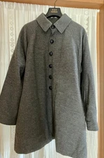 A.P.C. Woman Wool Pullover Jacket Coat Limited Edition Style Refined Minimalism