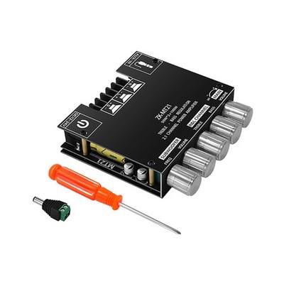MT21 Digital Bluetooth 5.0 Amplifiers Board 2.1 Channel Audio 2*50W+100W AUX