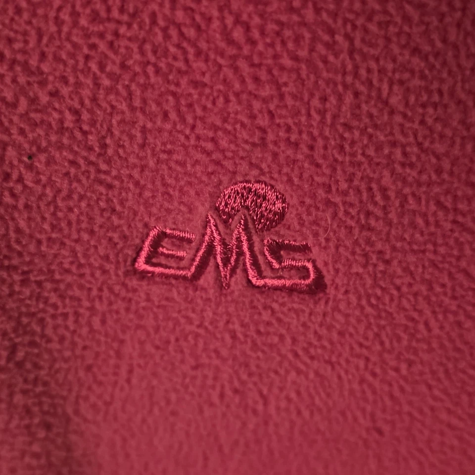 Eastern Mountain Sports EMS 1/4 zip Fleece Top Women M Green Hike Trail Pullover - Image 4 of 4