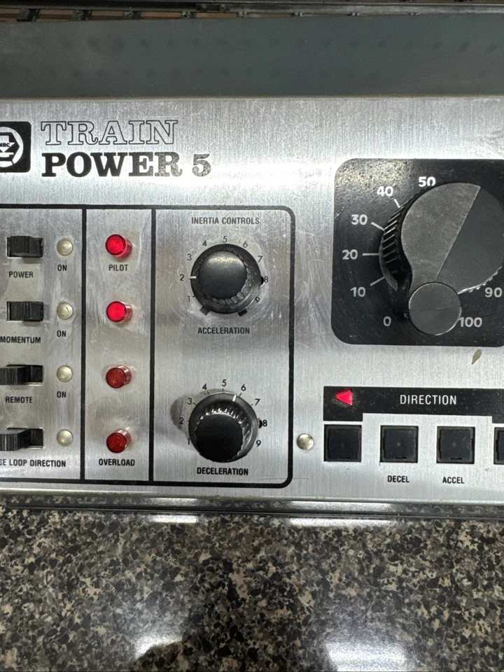 MRC Train Power 5 Hobby Transformer HO Scale Model Rail Model Railroad. Foto 3 de 4