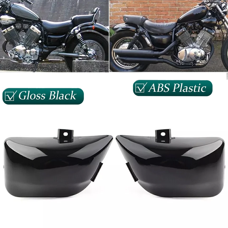 For Yamaha Virago XV535 Virago XV400 Left & Right Fairing / Battery Side Covers Foto 2 de 4