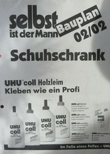 Selbst ist der Mann / Bauplan 2-02 / Schuhschrank