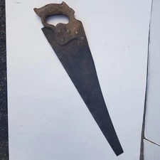 DISSTON 24" Hand Saw Wooden Handle