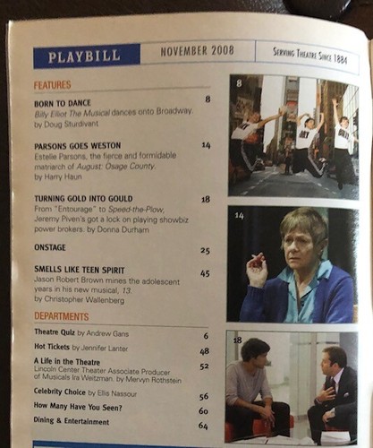 Broadway, Off Broadway & Try-Out Playbill - Picture 579 of 728