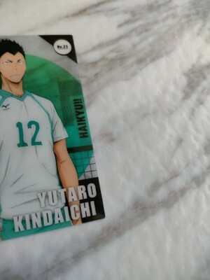 Yutaro Kindaichi №23 HAIKYU!! Clear card collection Gum ENSKY From