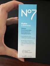 No7 Hydra Luminous Water Concentrate Hydration Boost 1 oz