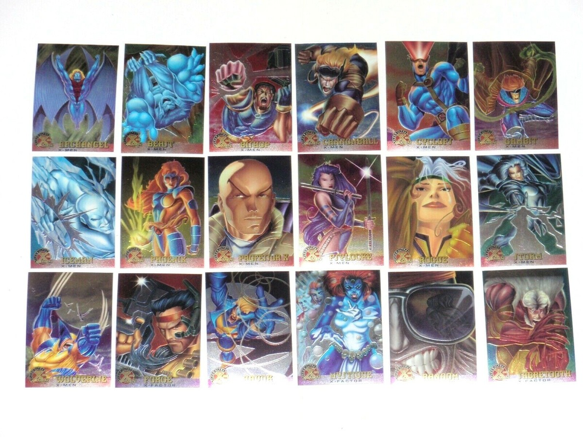 fleer ultra X-MEN haunted mansion 7枚セット Storm 1995 Fleer Ultra X-Men Marvel Card Haunted Mansion #98