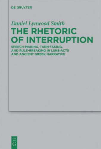 Thumbnail - The Rhetoric Of Interruption Speech-making, Turn-taking, And
